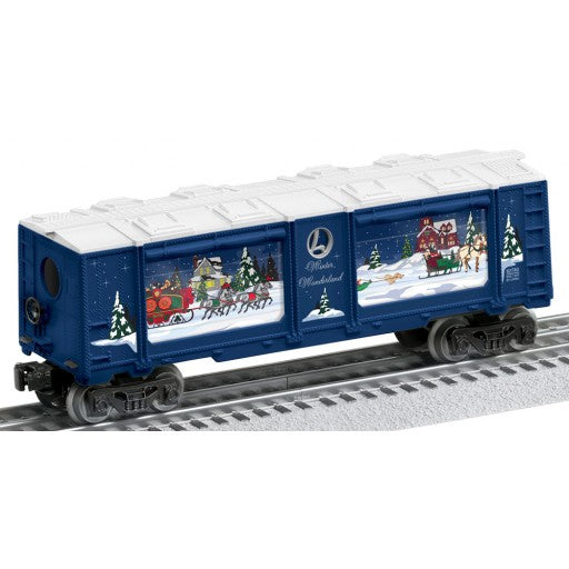 Lionel 6-82740 O Winter Wonderland Christmas Operating Aquarium Car - 3-Rail