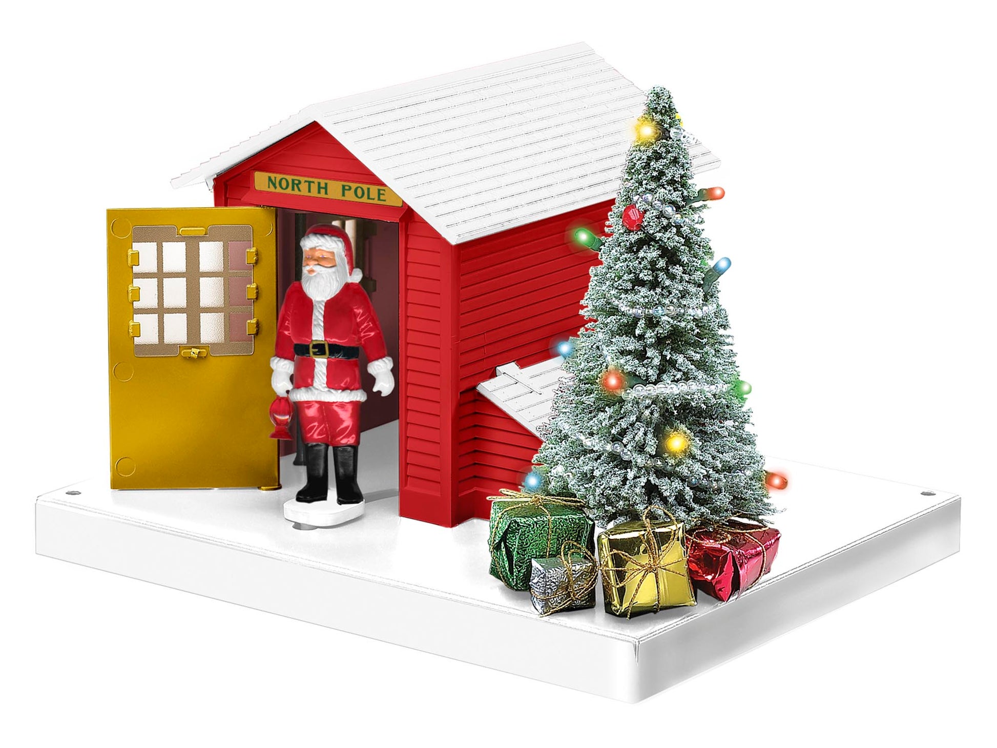 Lionel 6-82744 O Automatic Santa Claus Gateman w/Shanty Assembled