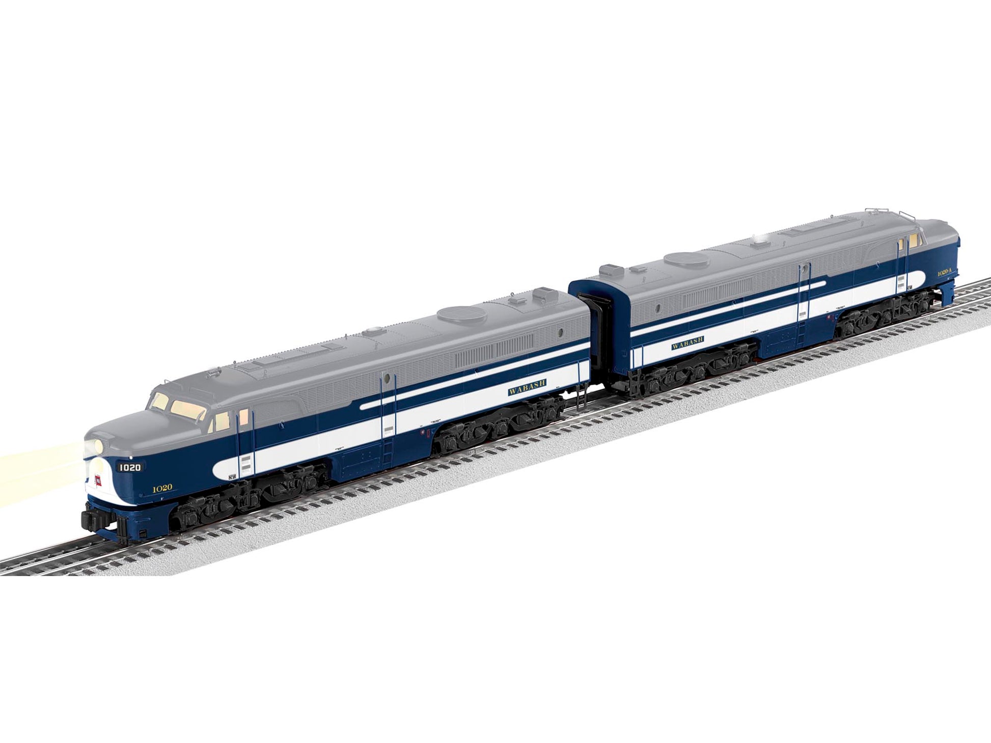 Lionel 6-82241 Wabash ALCO PA A-A Diesel Locomotive #1020/1020A