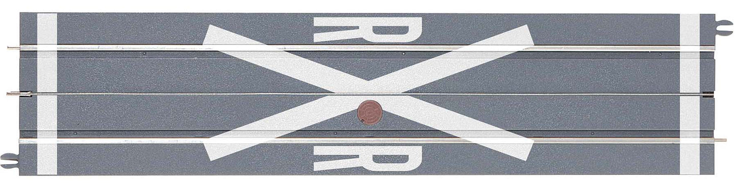 Lionel 6-21575 O SuperStreets Railroad Crossing 10" Straight Track (Pack of 2)