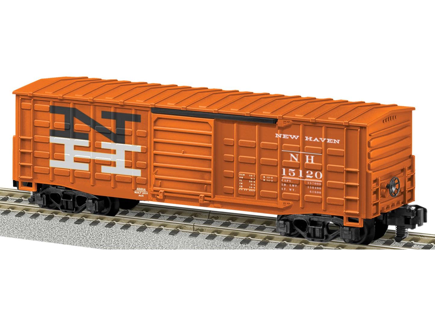 American Flyer 6-48856 S New Haven Waffle Sided Boxcar #15120