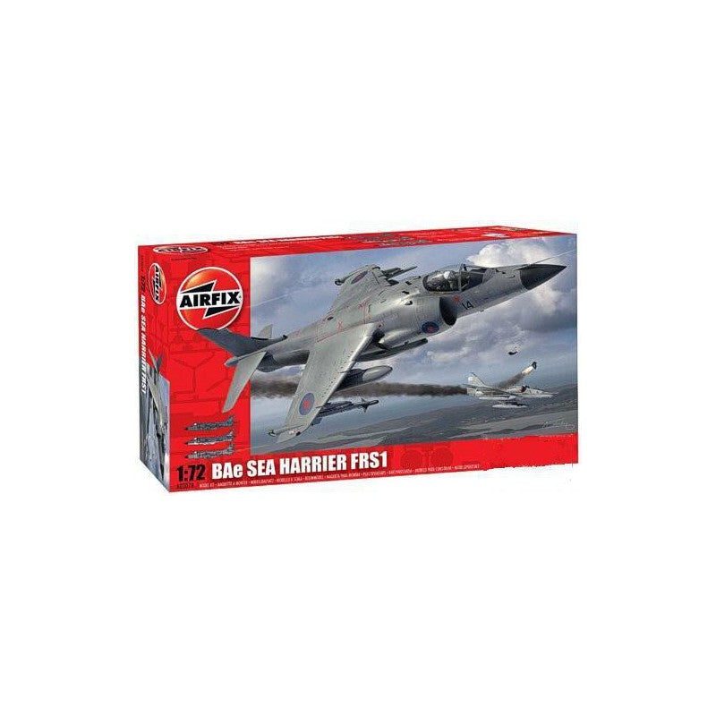 Airfix Products A04051 1:72 BAe Sea Harrier FRS1 Military Aircraft Plane Kit