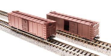Broadway Limited 3407 N Undecorated NYC 40' Steel Boxcar w/Corrugated (Set of 4)