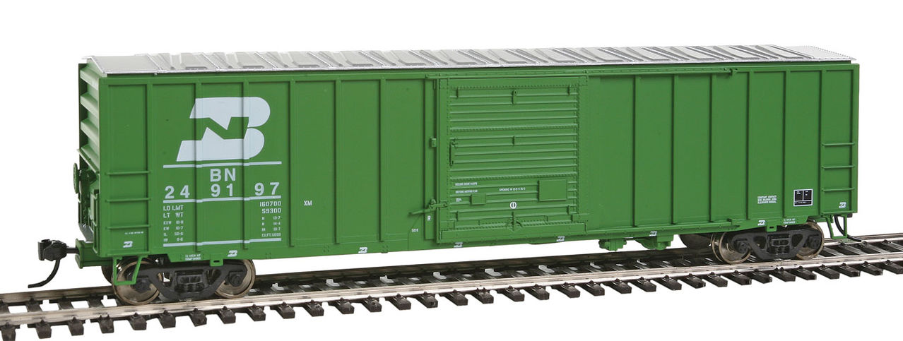 Walthers 910-2116 HO Burlington Northern 50' ACF Exterior Post Boxcar #249197