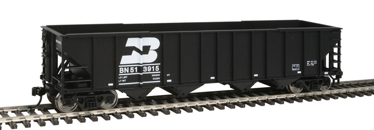 Walthers 910-1952 HO Burlington Northern 50' 100-Ton 4-Bay Hopper #513915