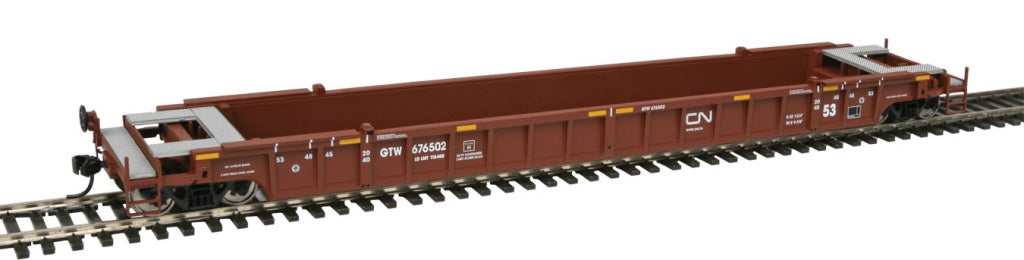 Walthers 910-5063 HO Grand Trunk Western CN 53' NSC Well Car RTR #676502