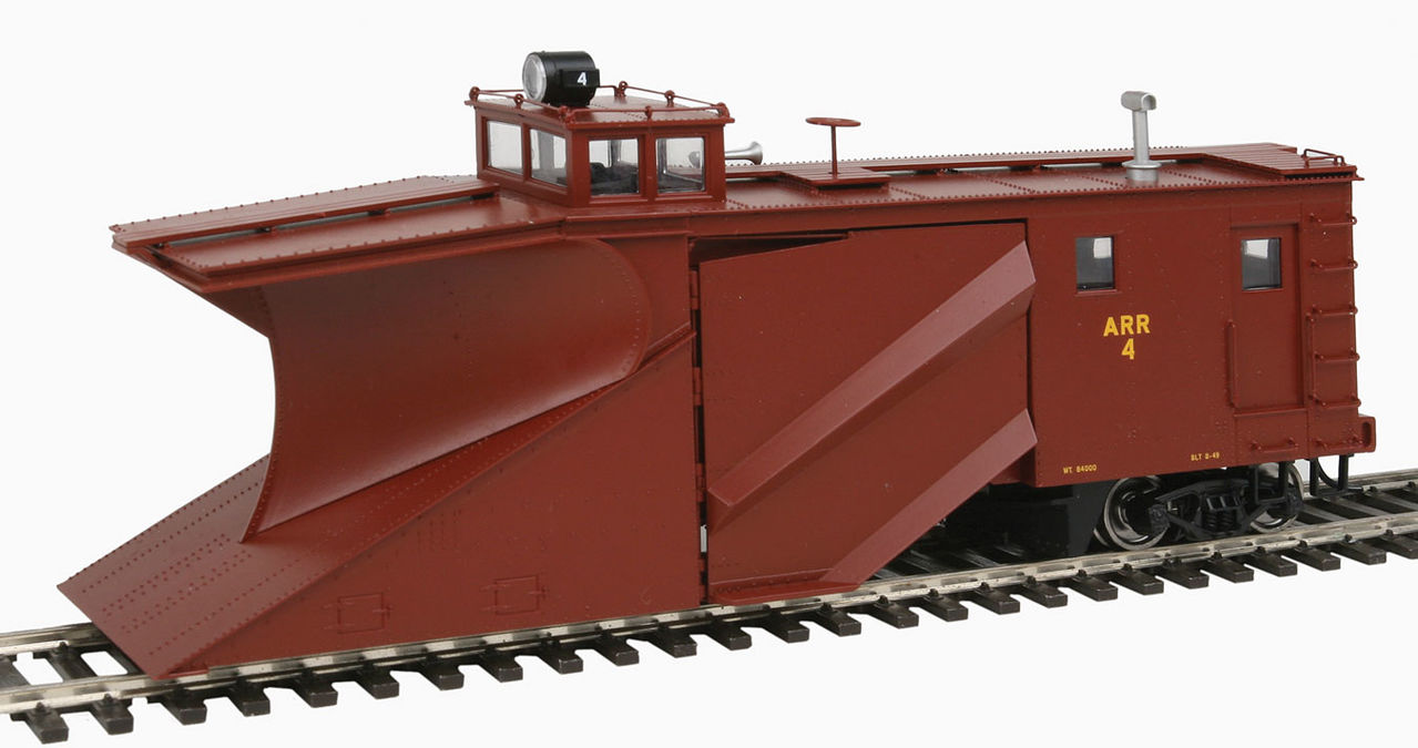 Walthers 920-110013 HO Alaska Railroad Russell Snowplow #4