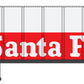 Walthers 949-2368 HO Santa Fe 32' Trailer Assembled (Pack of 2)