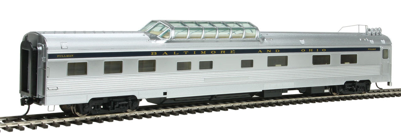 Walthers 920-9405 HO B&O 85' Budd "Light" Series Strata-Dome 5-1-3 Sleeper