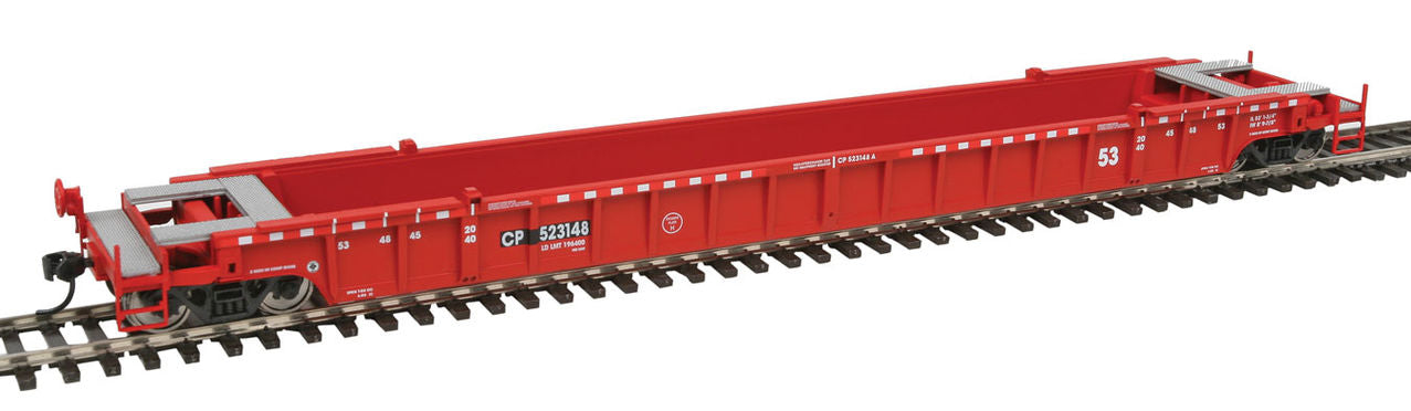 Walthers 910-55061 HO Canadian Pacific 53' 3-Unit NSC Well Car RTR #523148