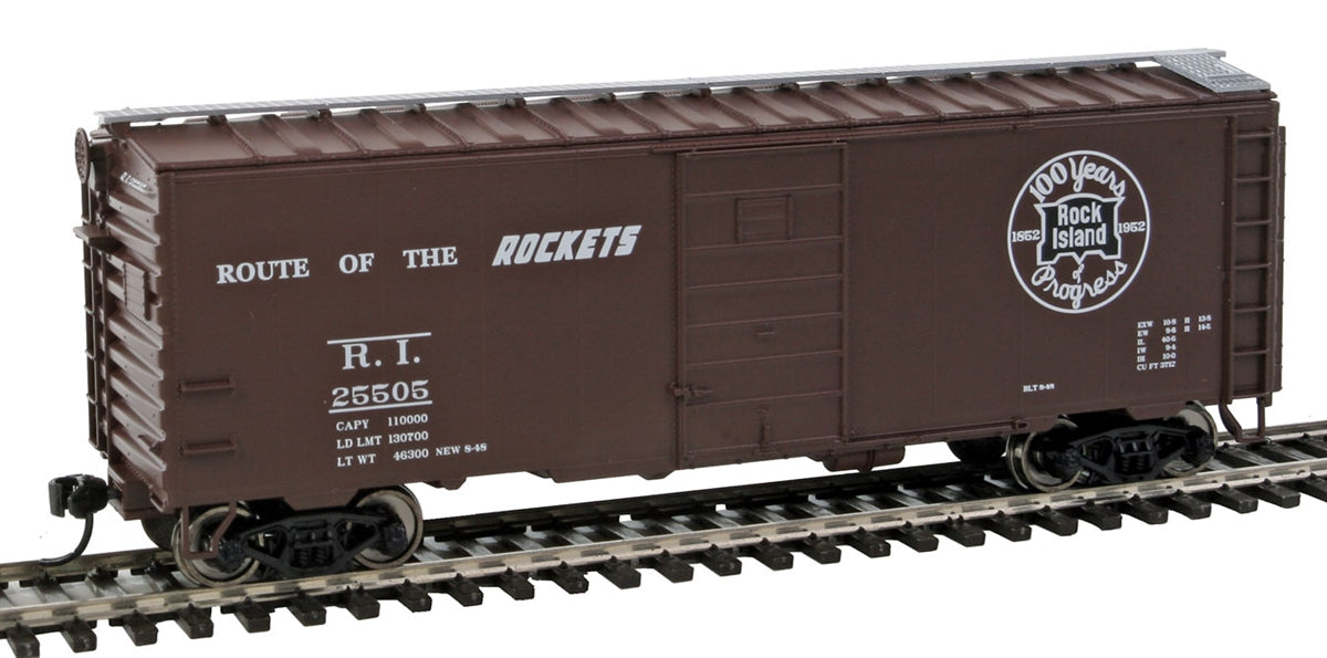 Walthers 910-2373 HO Rock Island 40' PS-1 Boxcar #25505
