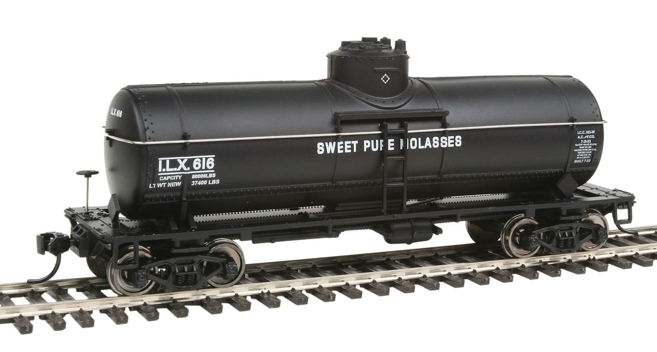 Walthers 910-1020 HO Thomas Snyder Molasses ILX 36' 10,000-Gallon Tank Car #616