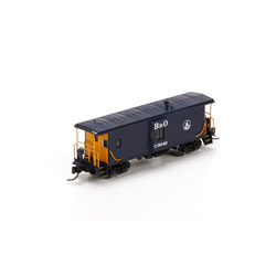 Athearn 23281 N Baltimore and Ohio Bay Window Caboose #C-3042