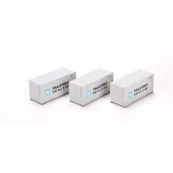 Athearn 27832 HO Maersk Sealand 20' Containers (Pack of 3)