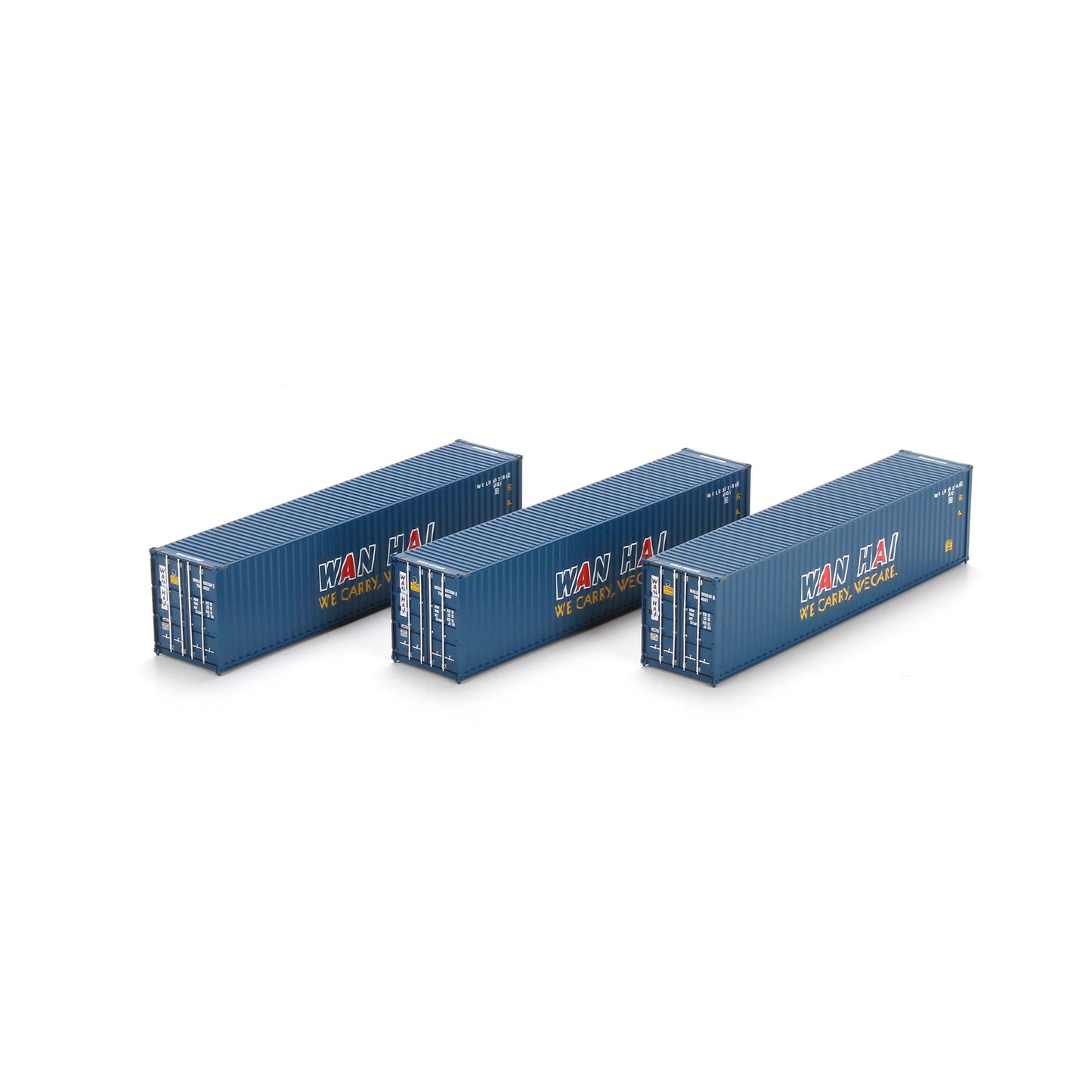 Athearn 29171 HO Wan Hai 40' Corrugated Container (3)