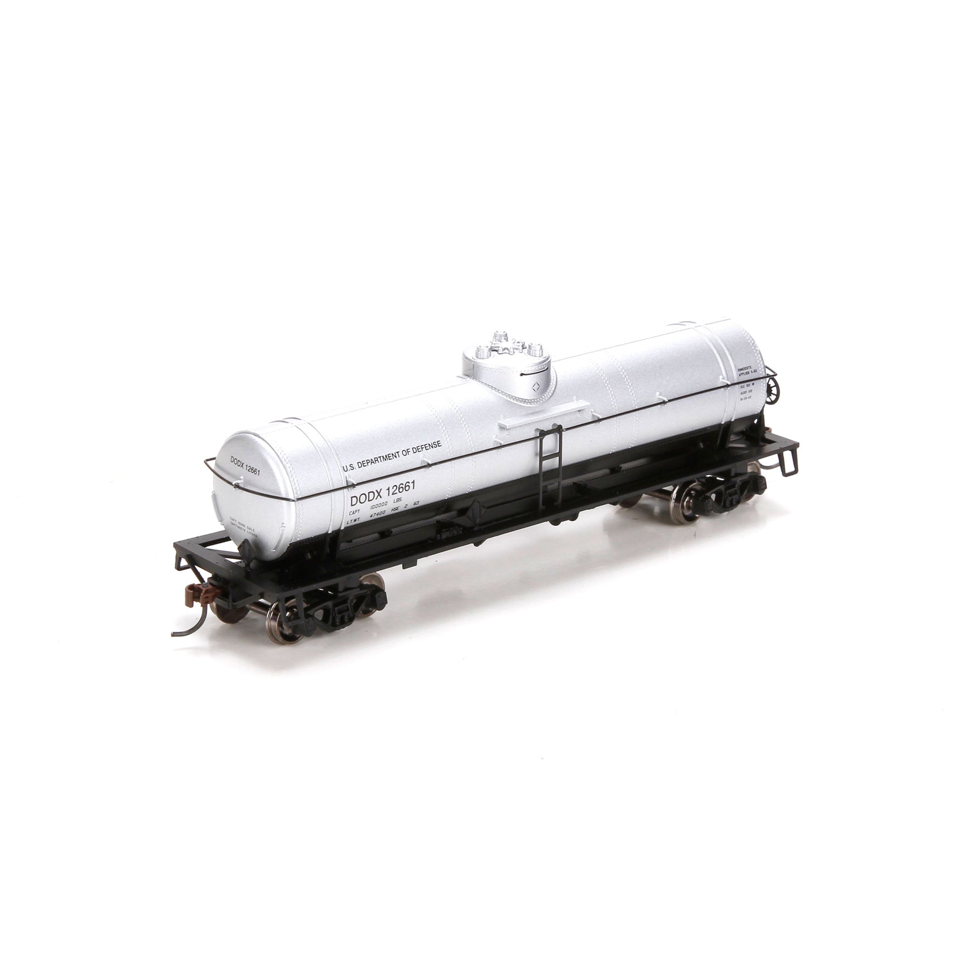 Athearn 29331 HO Scale Department Of Defense Single-Dome Tank Car #12661