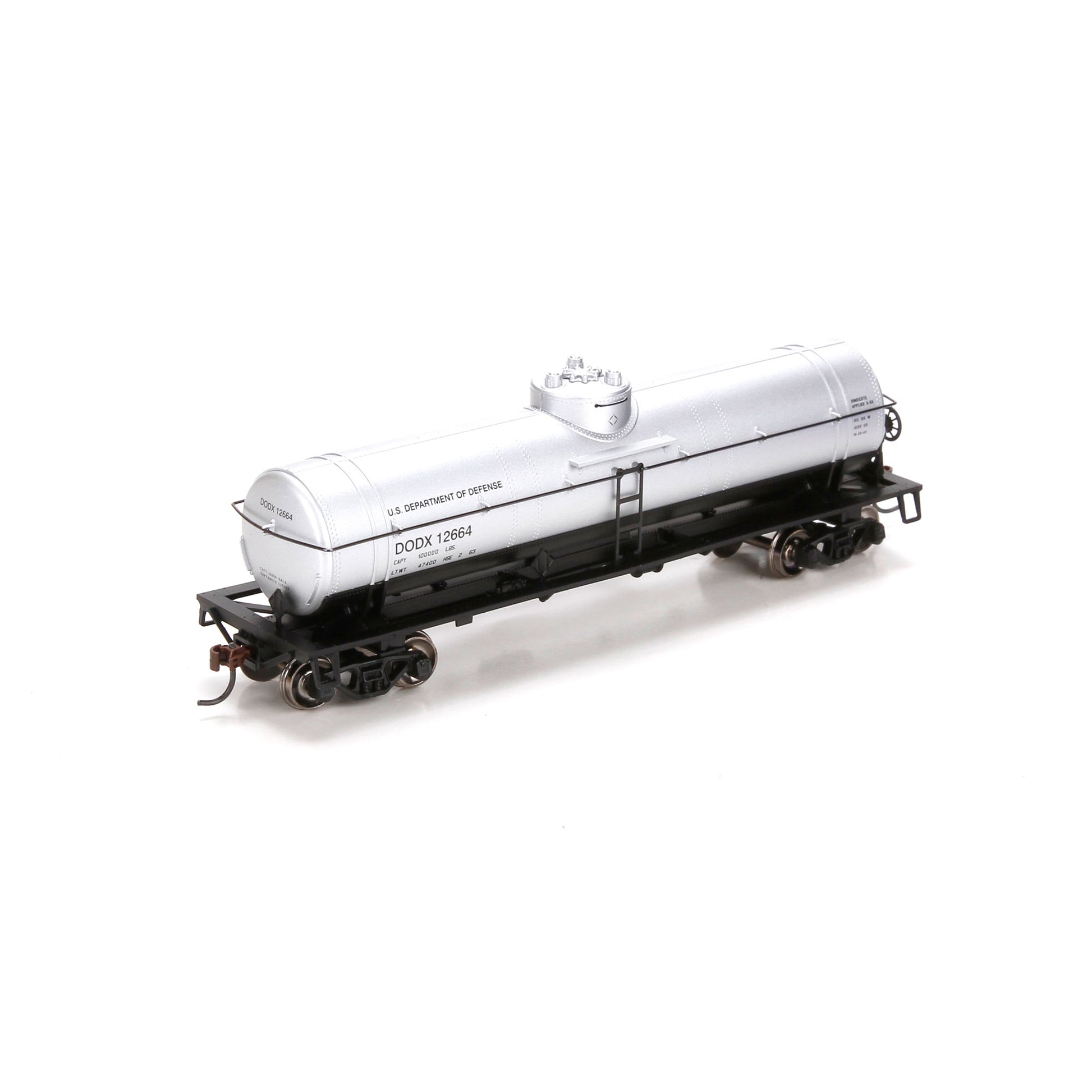 Athearn 29332 HO Department OF Defense Single-Dome Tank Car #12664 R-T-R