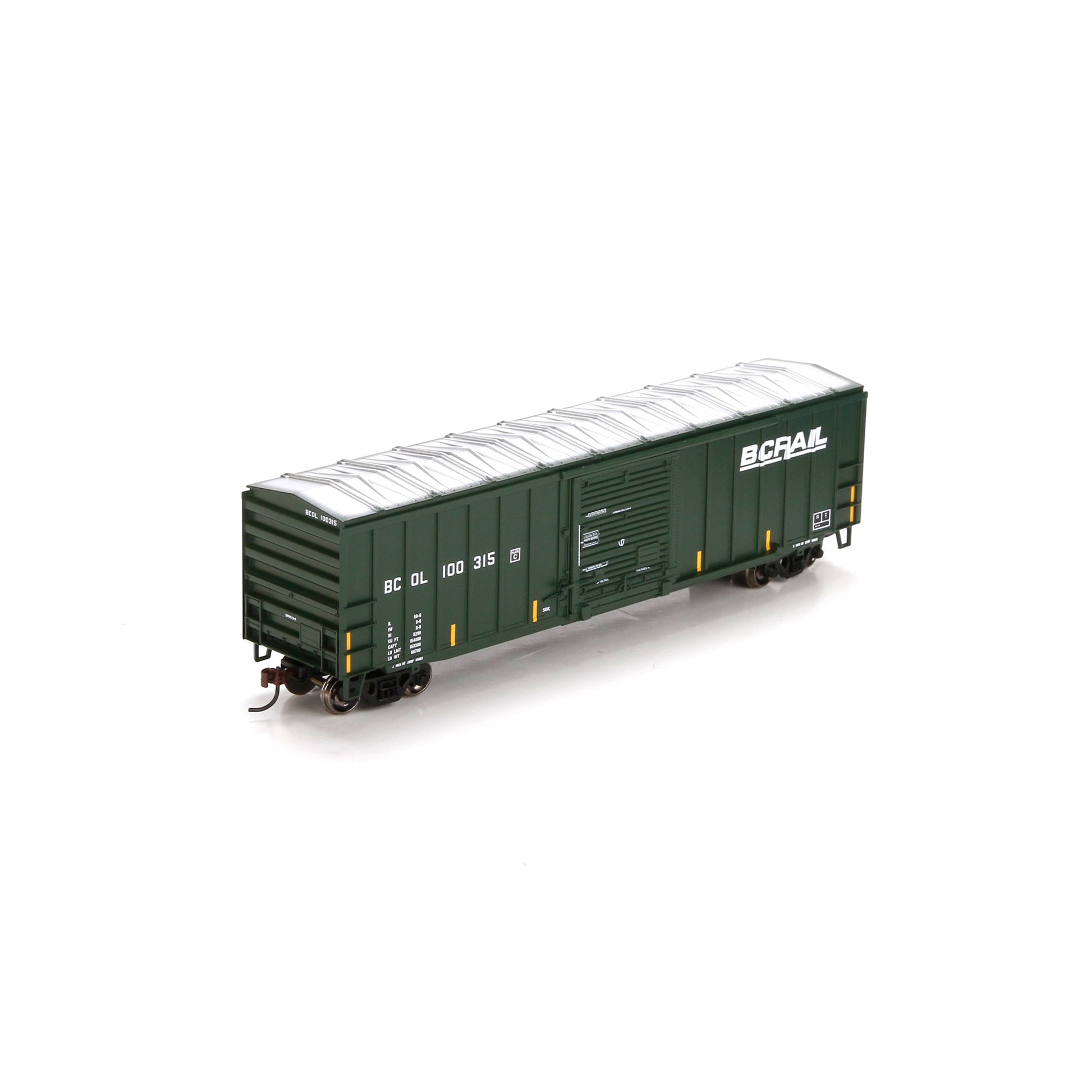 Athearn 29347 HO BCOL 50' ACF Box Car #100315