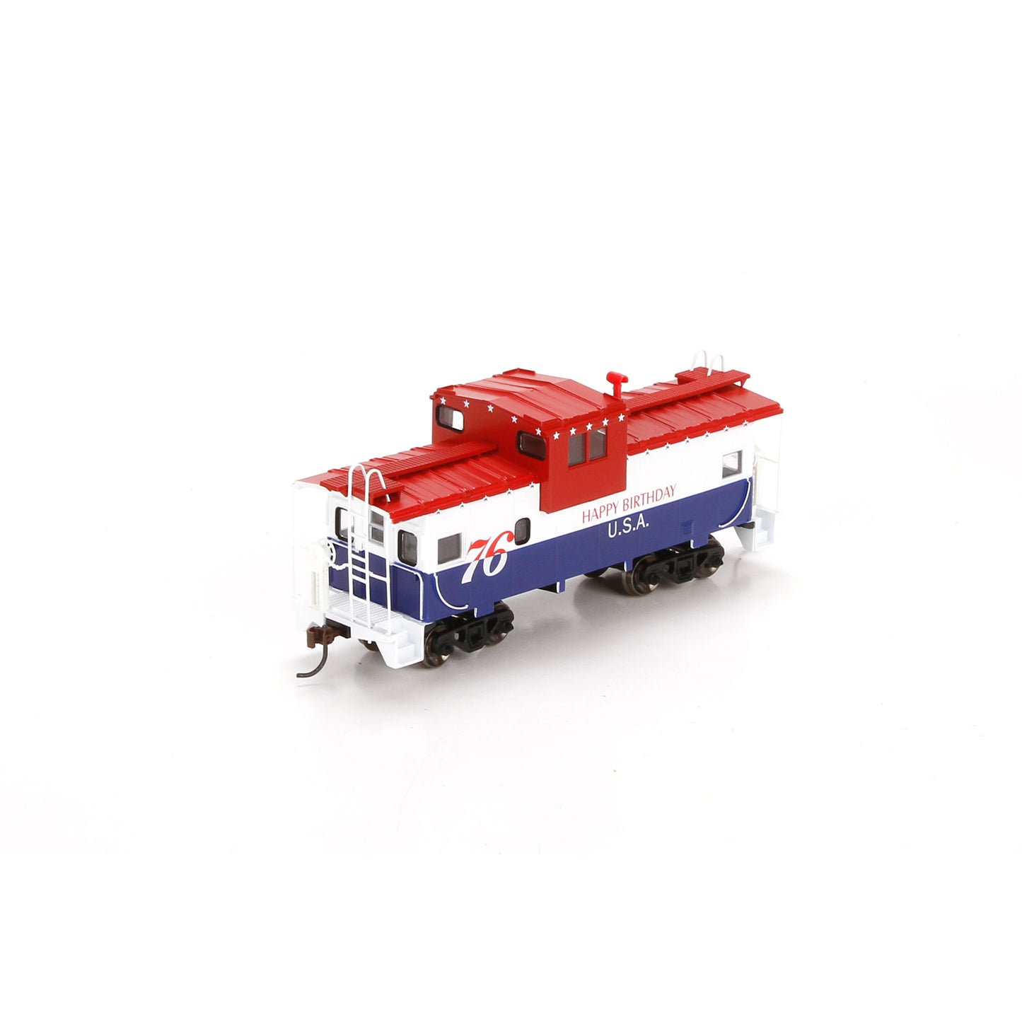 Athearn 29376 HO Grand Trunk Western Wide Vision Caboose #76