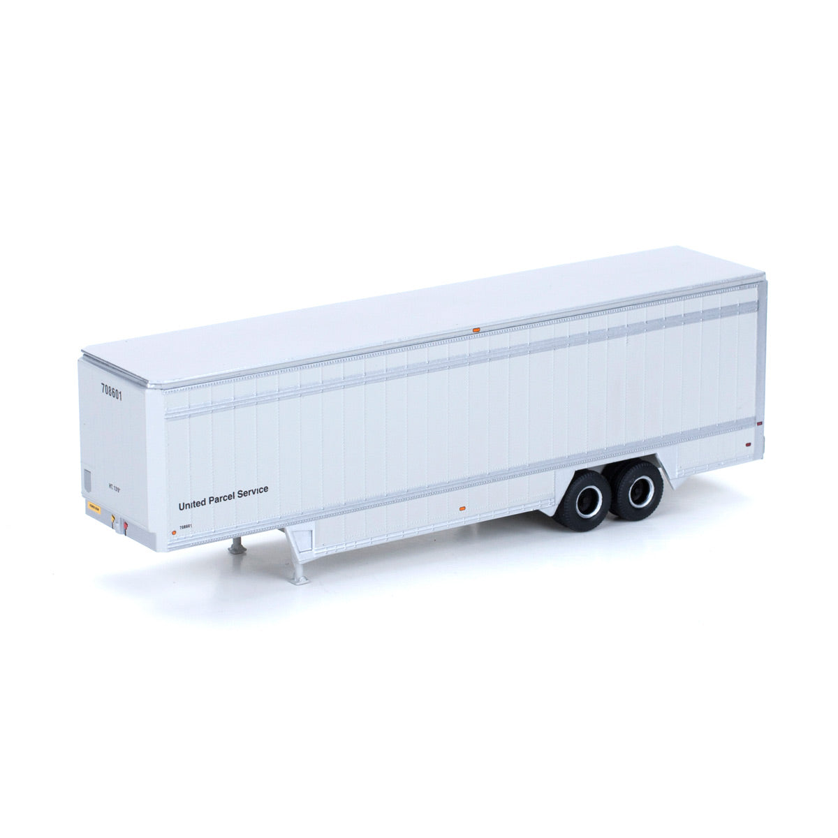 Athearn 29414 HO United Parcel Service 40' Drop Sill Parcel Trailer #708601