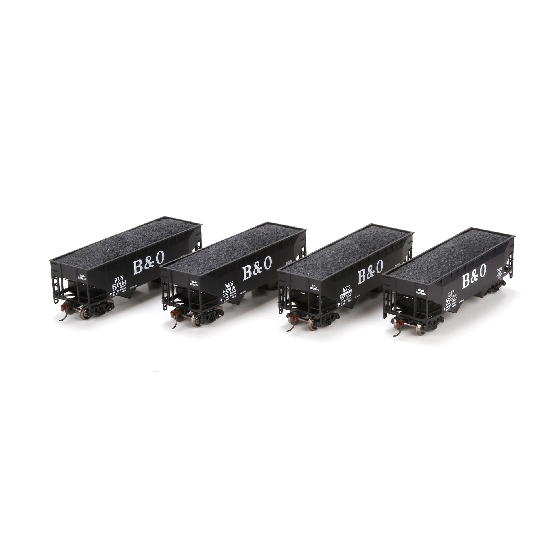 Athearn 70207 HO Baltimore and Ohio 34' Offset Hopper #1 (4)