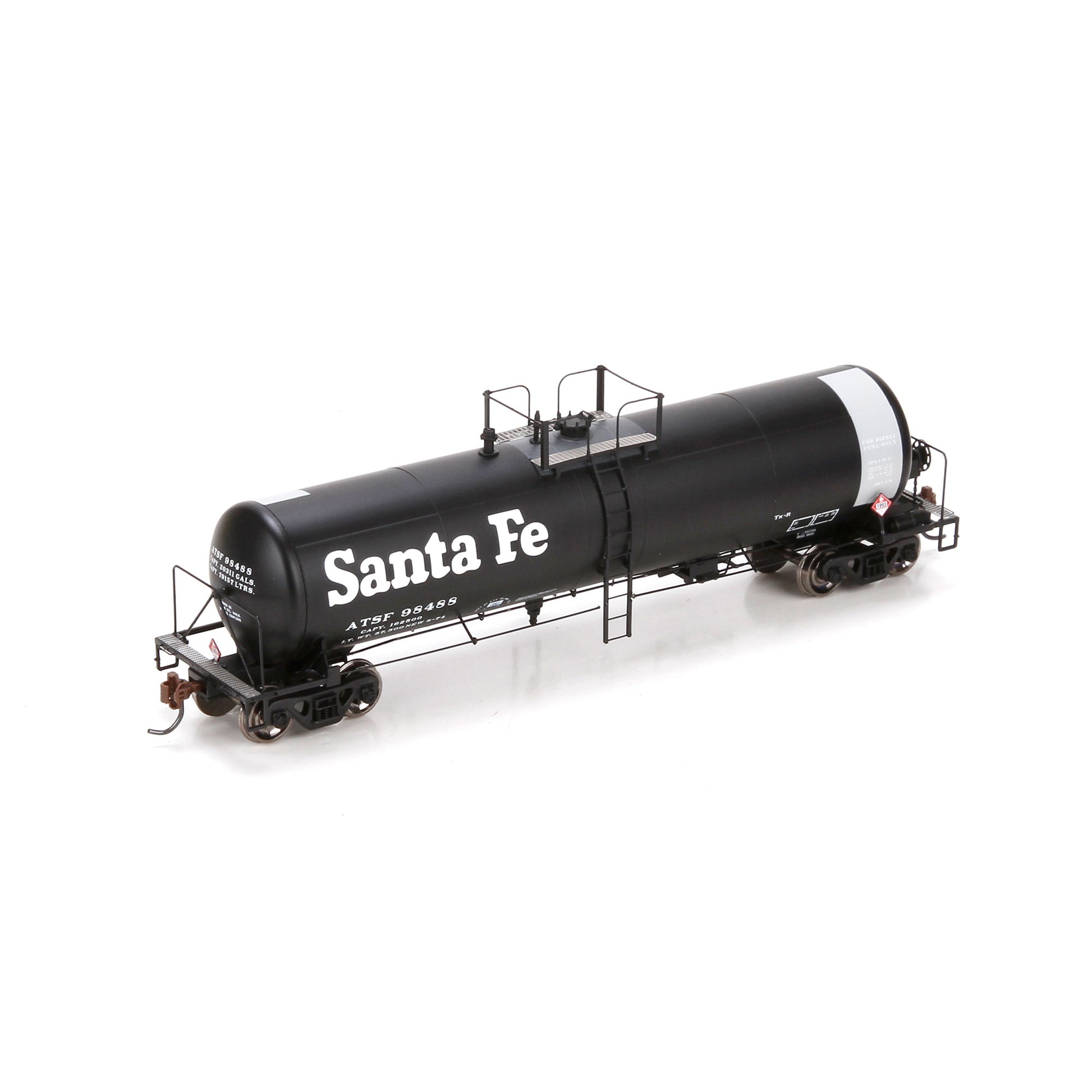 Athearn 73971 HO Santa Fe RTC 20K General Service Tank Car # 98488