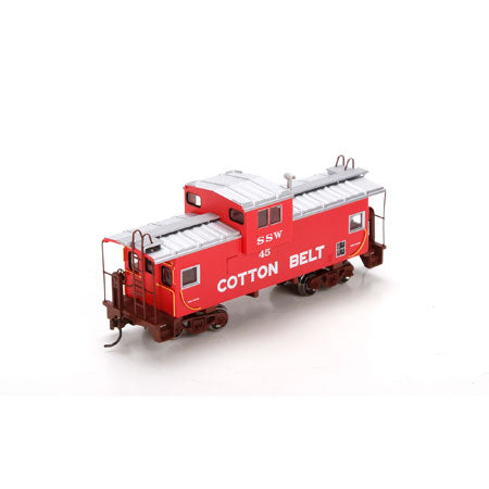 Athearn 74387 HO Cotton Belt St. Louis & Southwestern Wide Vision Caboose #45