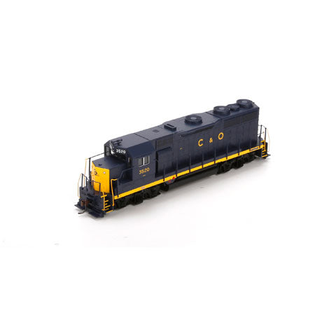 Athearn 74938 HO Chesapeake & Ohio RTR GP35 Diesel Locomotive #3520