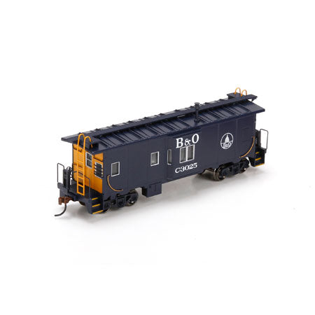 Athearn 75001 HO Baltimore and Ohio Bay Window Caboose #C-3025