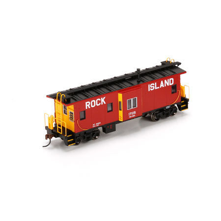 Athearn 75006 HO Rock Island Bay Window Caboose #17119