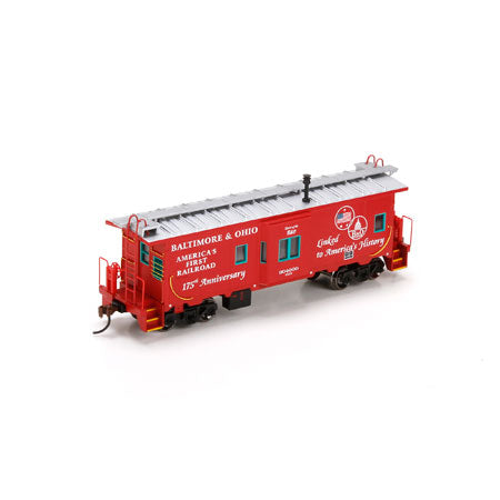 Athearn 75012 HO Baltimore and Ohio Bay Window Caboose #904000