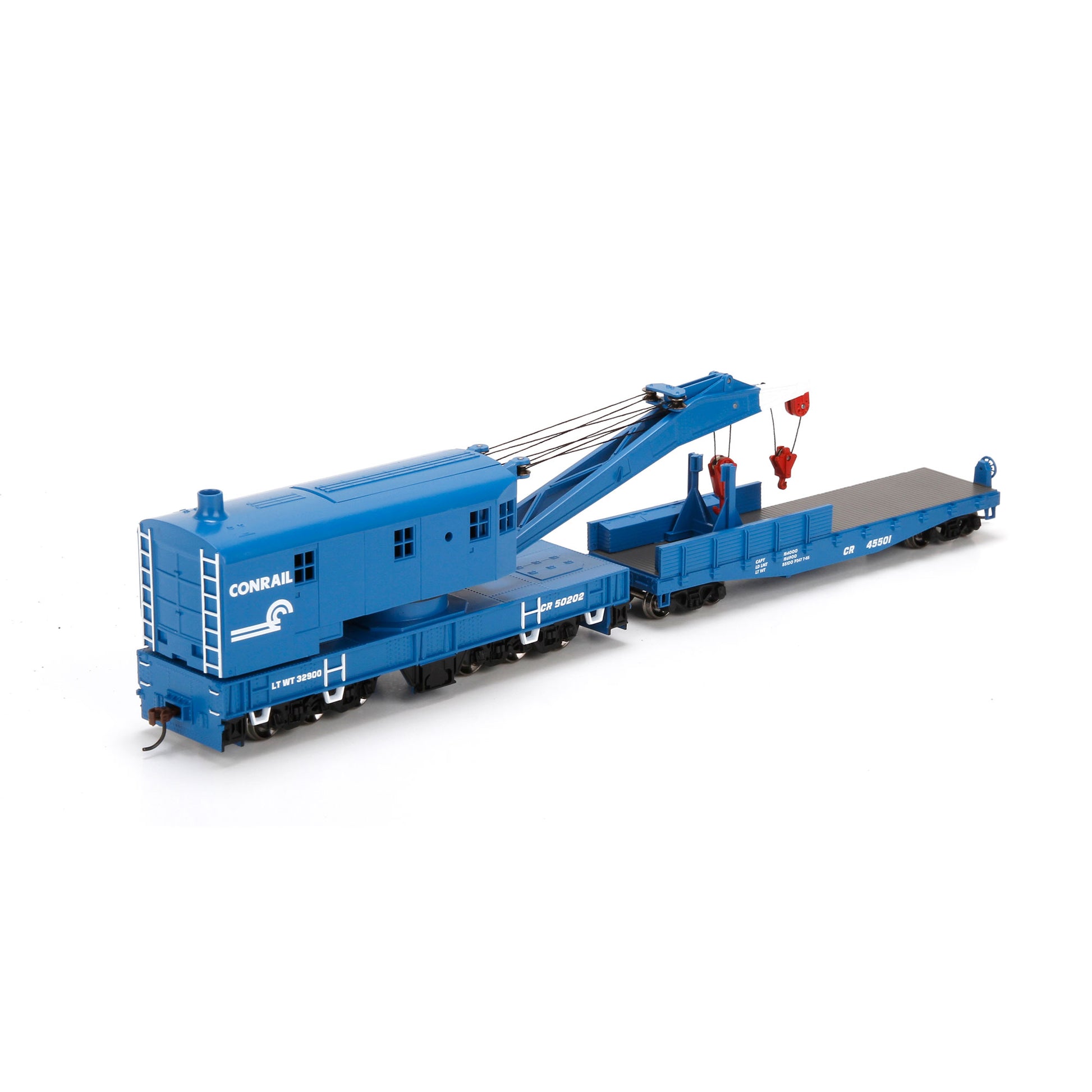 Athearn 7530 HO Conrail 250Ton Crane with Tender
