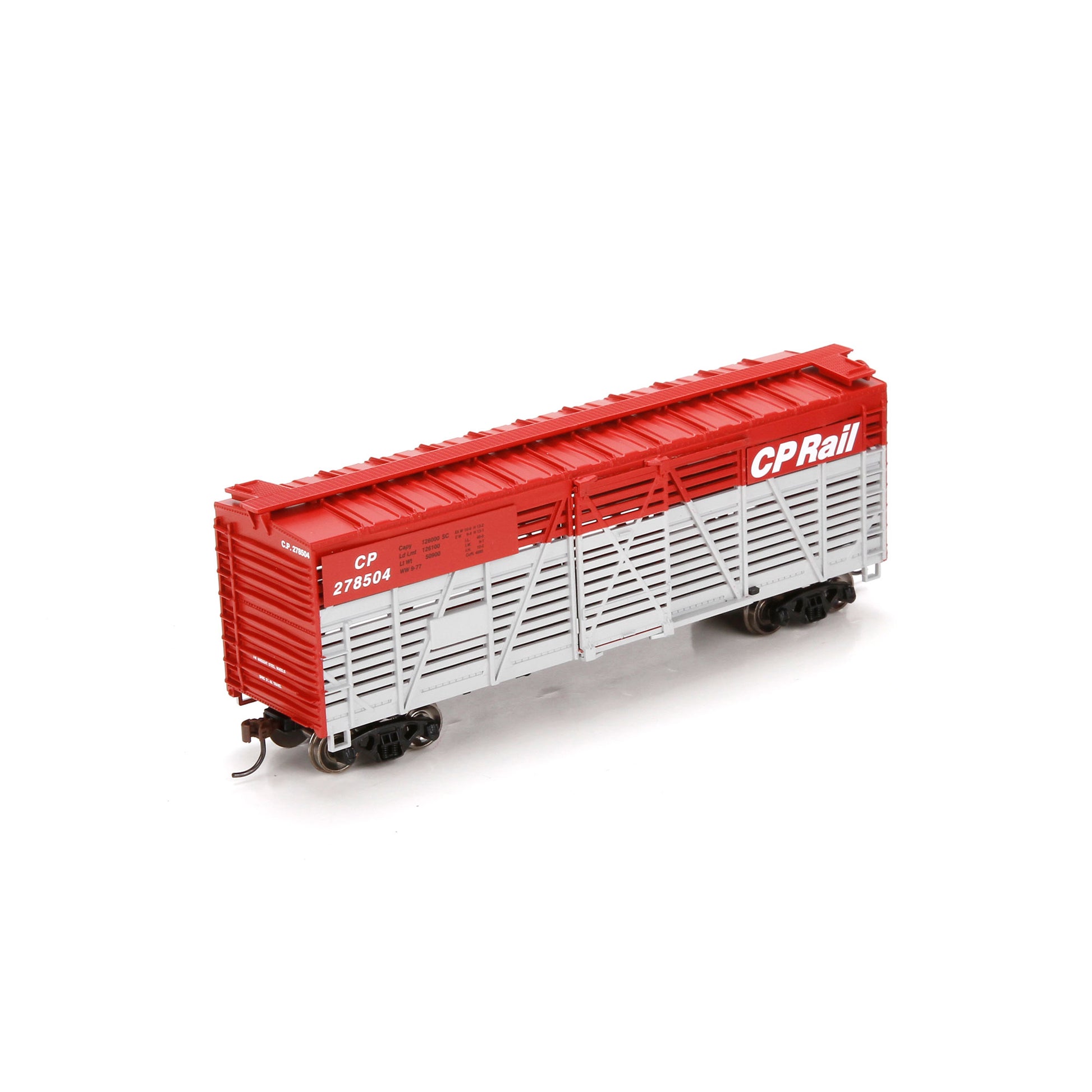 Athearn 75981 HO Canadian Pacific 40' Stock Car #278504