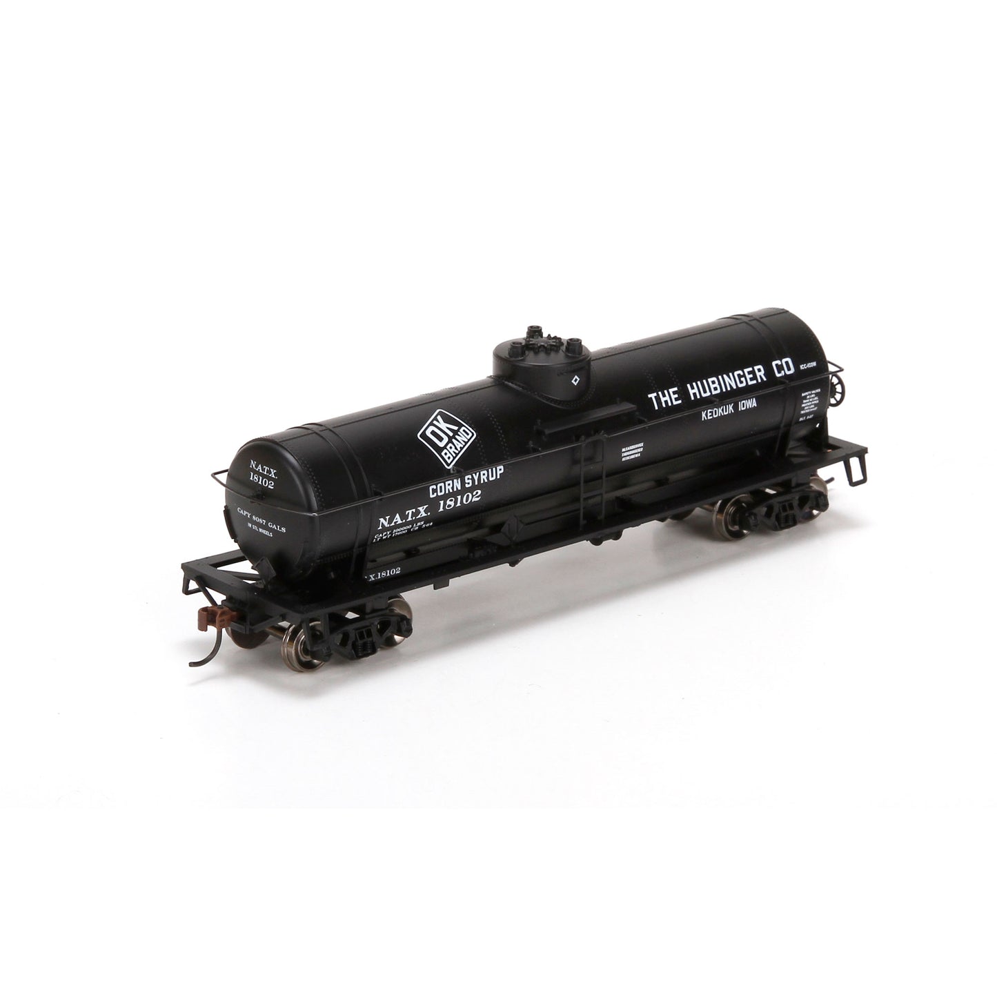 Athearn 76695 HO OK Brand 1-Dome Tank #18102