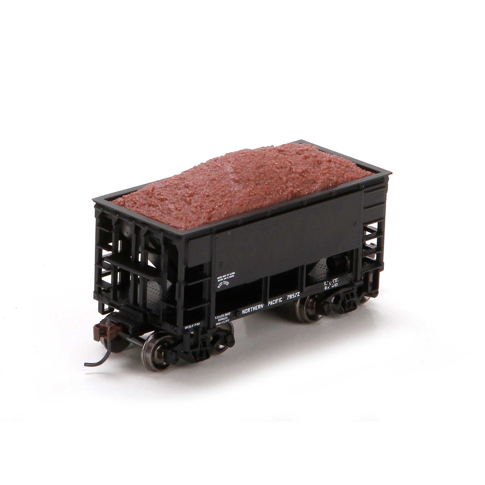 Athearn 87079 HO Northern Pacific 24' Offset Ore Car with Load #78572