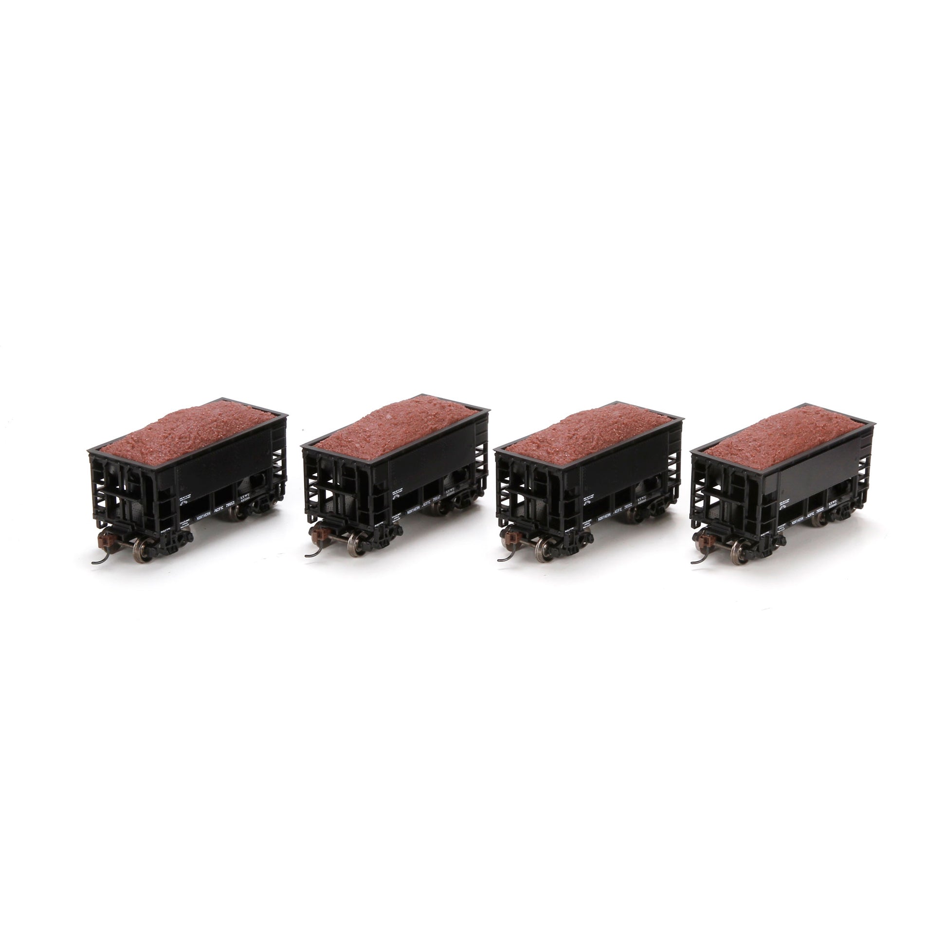 Athearn 87080 HO Northern Pacific 24' Offset Ore Car with Load #1 (4)