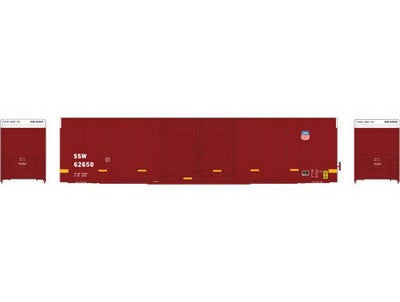 Athearn 87181 HO Union Pacific/Ex-GWS FMC 60' DD Hi-Cube Smooth Box #62655