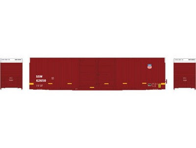 Athearn 87182 HO Union Pacific/Ex-GWS FMC 60' DD Hi-Cube Smooth Box #62658