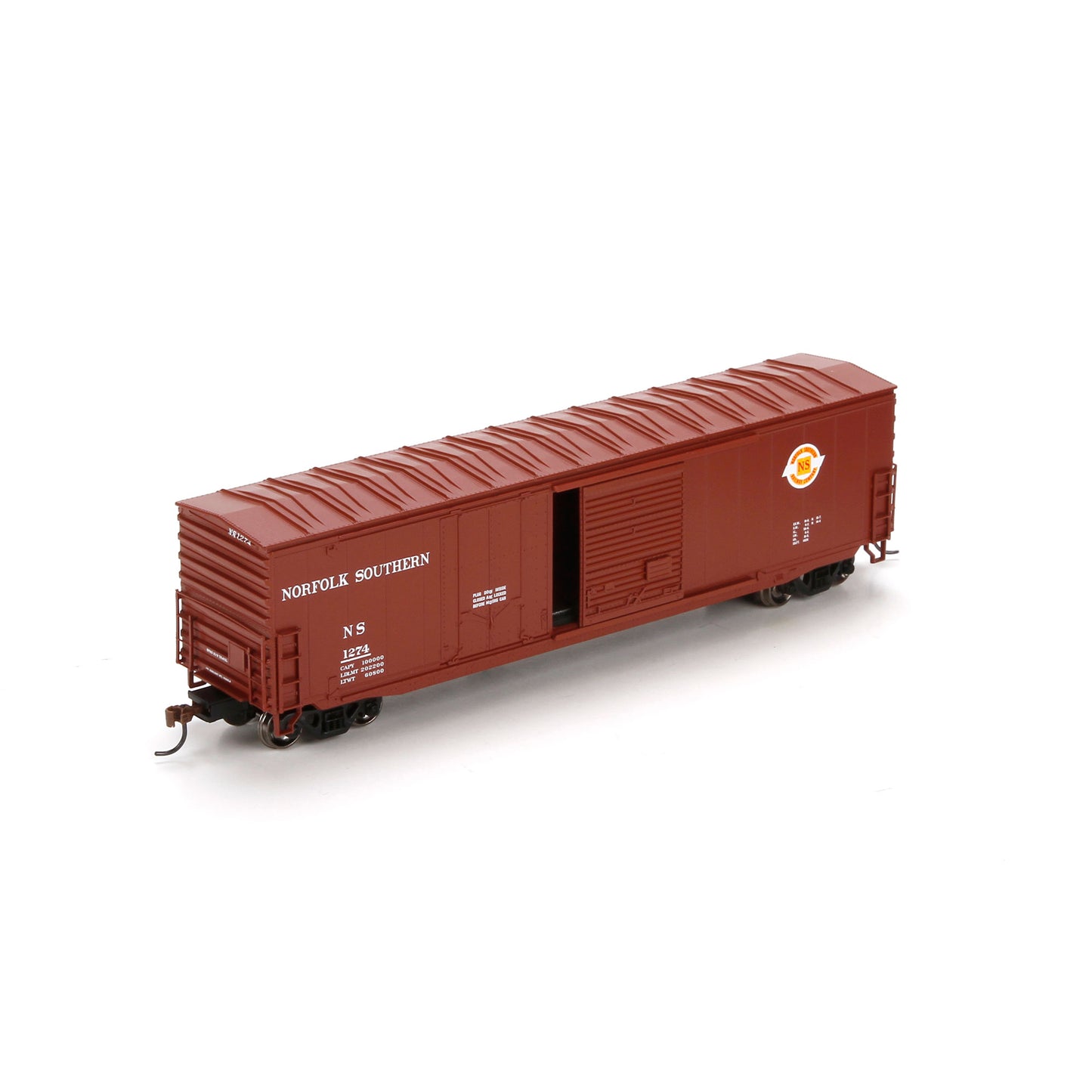 Athearn 89523 HO Norfolk Southern 50' ACF Combo Door Box #1274