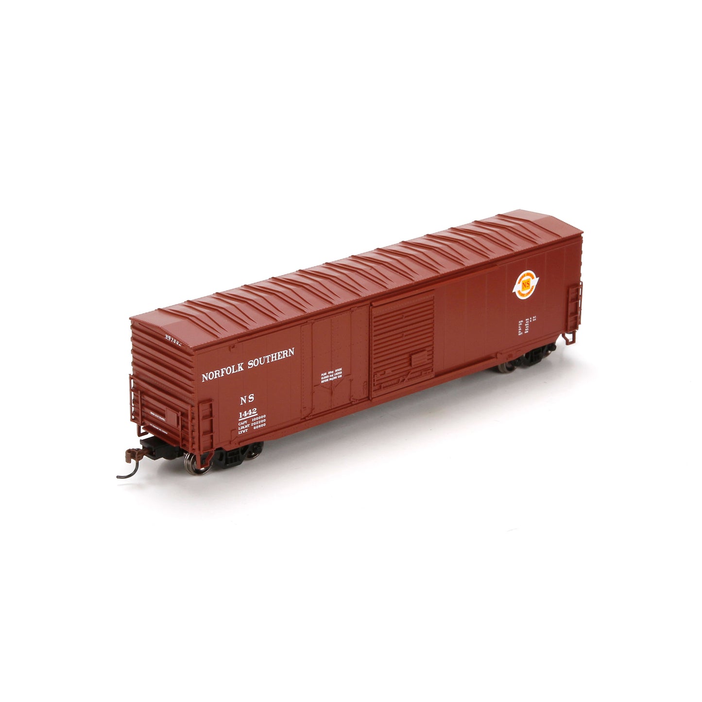 Athearn 89524 HO Norfolk Southern 50' ACF Combo Door Box #1442