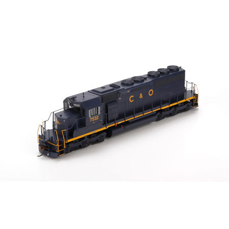 Athearn 98735 HO Chesapeake & Ohio RTR SD40 Diesel Locomotive #7532