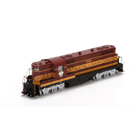 Athearn G62925 HO Boston and Maine GP7 with Hep, with DCC & Sound #1558