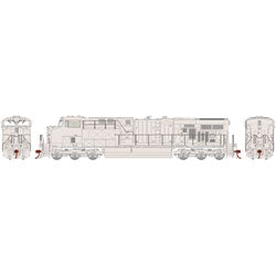 Athearn G69702 HO Undecorated/Union Pacific ES44AC Diesel Locomotive