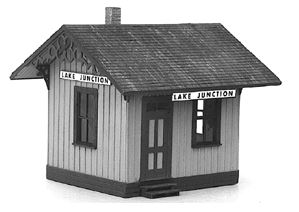 American Model Builders 120 HO Laser Art Lake Junction Station Kit