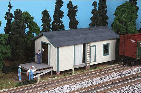 American Model Builders 484 Laser Art Elevated Warehouse O Scale Kit