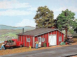American Model Builders 77 S Scale Laser Art Sonny's Shack Building Kit