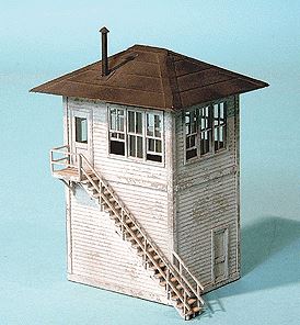 American Model Builders 78 Laser Art Interlocking Tower Building S Scale Kit