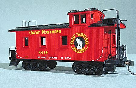 American Model Builders 861 Laser Art Great Northern 25' Wood Cab HO Scale Kit