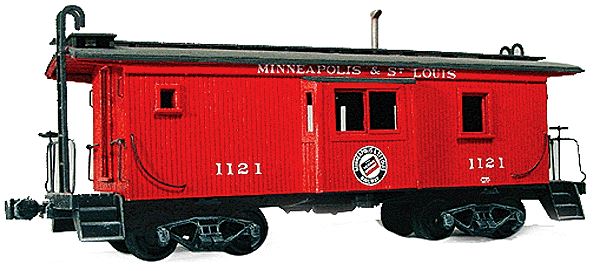 American Model Builders 867 Laser Art Minneapolis & St.Louis Cab HO Scale Kit