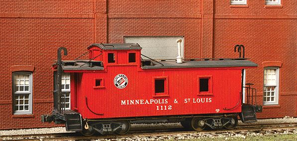 American Model Builders 882 Laser Art M&STL with Caboose HO Scale Kit